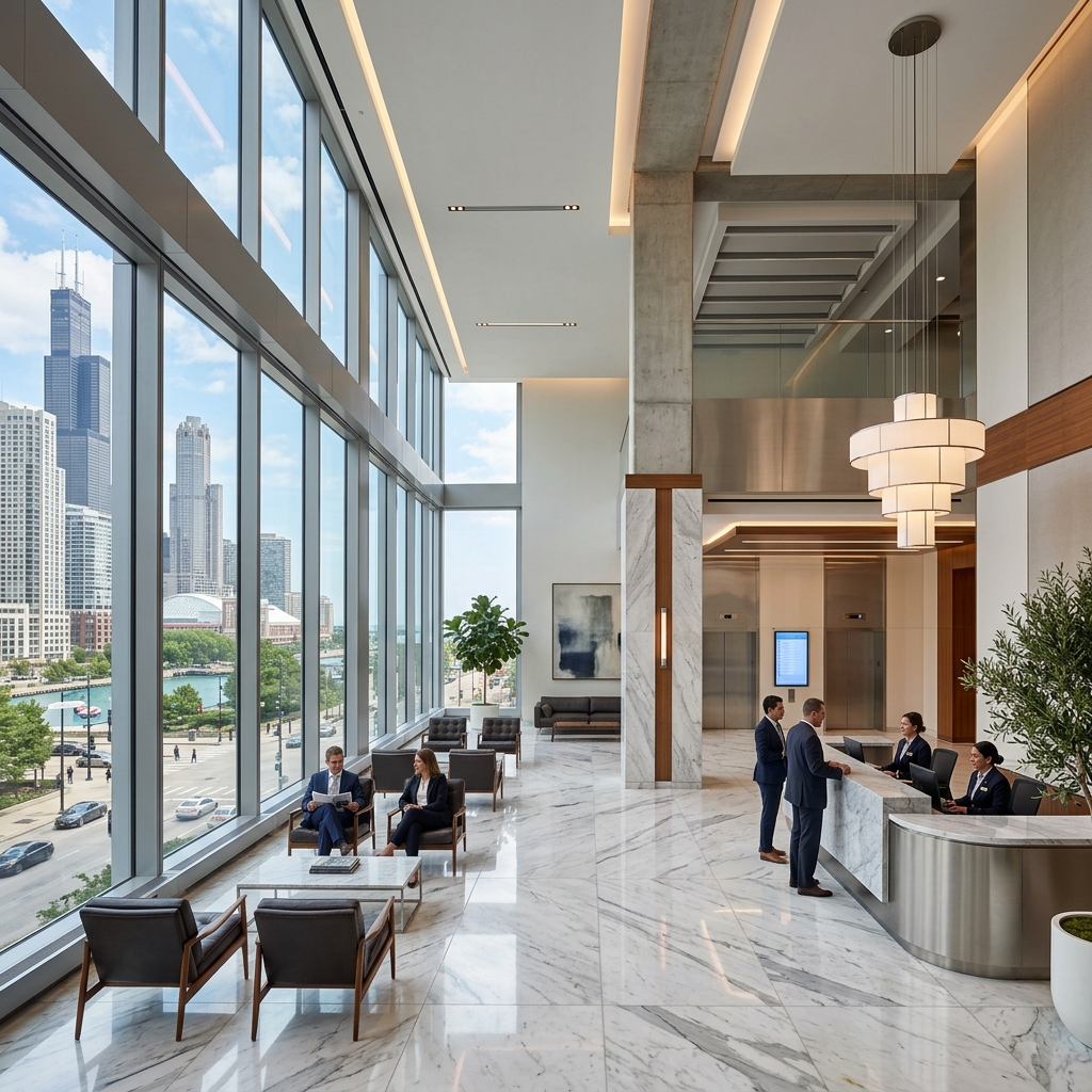 Commercial cleaning in Streeterville